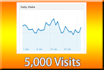 deliver 5,000 REAL users to your website
