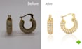 high quality image editing , jewelry retouching and touch up