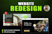 redesign or customize wordpress websites