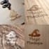 professionally mockup your logo into wood