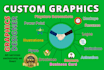 do custom graphics designing