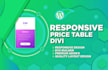make product and price table for your website on fiverr