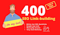 build SEO backlinks service for google top ranking