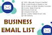 provide business email list