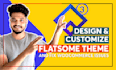 install and customize flatsome woocommerce theme