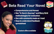 be your honest beta reader