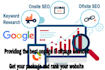 do the onpage and onsite optimisation of your website