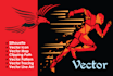 vector logo pattern icon line art tracing silhouette map clipping path