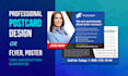 do postcard, flyers, and direct mail eddm postcard design