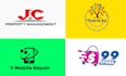 do modern business logo design and brand identity