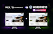 convert, clone or migrate wix or squarespace to wordpress elementor