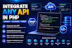 integrate any api in php