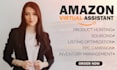be professional amazon fba virtual assistant listing ppc expert VA