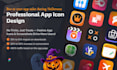 design a halloween app icon to boost your sales and conversion