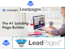 elegant lead generation landing page using leadpages