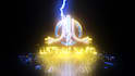create epic electrical logo animation intro, outro video