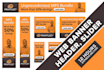design outstanding web banner, header, ads, cover