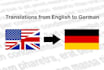 translate english texts into german