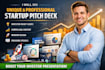 do unique professional startup pitch deck