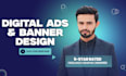 design professional web graphics, banners, and digital ads for your business
