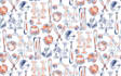 create water color seamless print patterndesigns