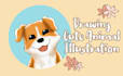draw adorable cute animal illustration