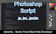 make photoshop script in javascript