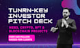 create investor pitch deck for web3 or nft projects