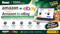 do amazon to ebay dropshipping product research and listings