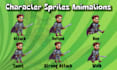 make game character and sprites animations