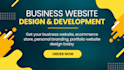 design small business wordpress website or redesign small business website