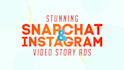 create engaging instagram story video or snapchat ad