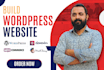 create professional wordpress website design and development with elementor