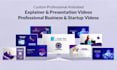animate explainer video, professional business and startup videos
