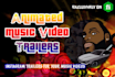 design particle animated banners for your videos