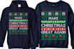 do ugly christmas sweater and tshirt design in 24 hours