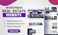 create real estate website in wordpress