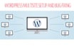 setup wordpress multisite and customization