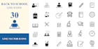 design unique modern custom icon sets with editable stroke