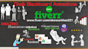 create blackboard chalk animation video