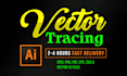 vectorize, clean up, redraw and convert logo to vector