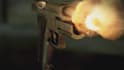 create a gun shot bullet logo video intro