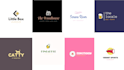 design  awesome flat minimal versatile logo