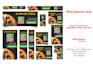 design animated GIF web banner ads for ecommerce and websites