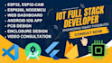 do arduino programming, esp32 with mobile app development