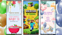 create custom digital video invitations for birthdays, baby showers, baptisms