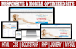 create responsive website using bootstrap
