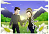 draw your valentines couple photo