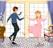create cute children book illustration, no ai