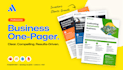 create a clean one pager and executive summary